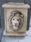 Exquisite Cast Stone Lions Head Wall Water Fountain