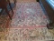 Aubusson Style Needlepoint Rug Horse, Floral & Fruit Design