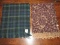 Lot - All Wool Highland Home Ind. Jacobean Hunting Steward Plaid Throw 50 1/2