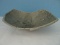 Southern Pottery Free Form Bowl Intaglio Leaf Design