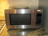 G.E. Stainless Steel Counter Top Microwave 1150 Watts