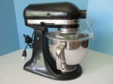 Kitchen Aid Artisan Stand Mixer Tilt Head Max Watts 325 Black Metallic Finish