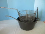 Calphalon 6qt. Deep Fryer w/ Fry Basket & Holder