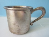 Web Silver Co. Sterling Baby Cup