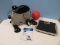 Lot - Pedal Exerciser w/ Digital Display, Fitness Small Ball & Taylor Lithium Digital Scale