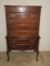 Unique Coughenour's Furniture Co. Queen Anne Style Small High Boy Chest
