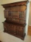 Ethan Allen Kling Furniture Heart Pine Colonial Tavern Collection Hutch China Cabinet