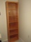 Maple Bookcase w/ Adjustable Shelving & Trim Molding