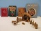 Lot - Hand Carved Olive Wood Nativity From Bethlehem - The Holy Land 6 1/4