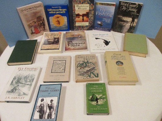 Lot - Fishing Stories, Angling, Art of Wet Fly, Chalk Stream Chronicle, Compleat Angler, Etc.