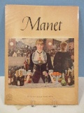 16 Beautiful Full Color Manet Prints An Abrams Art Book © 1953 Art Treasures of The World