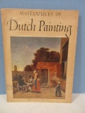 Masterpieces of Dutch Painting 16 Beautiful Full Color Prints Abrams Art Book © 1954