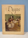 Degas 16 Beautiful Full Color Prints Abrams Art Book © 1952