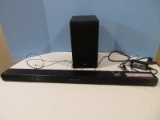 L.G. 2.1 Channel Hi-Res Sound Bar System w/ Wireless Subwoofer & Digital Amplifier Black