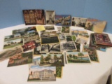 25 Plus Vintage & Other Postcards Europe Sites/Landmarks, S.C., N.C., G.A., Etc.