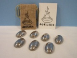 7 Coffee Joulies Beans Polished Stainless Steel