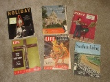 Vintage Magazines Southern Living May 1967, Saturday Evening Post 1955, Life 1955