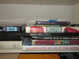 Lot - Misc. Books Concise Atlas World History, Encyclopedia Events That Changed World