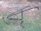 Early High Wheel Walking Plow Metal Frame