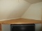 Large Wooden Wall Corner Shelf