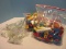 Lot - Large Tyco Building Blocks w/ People & Animals, Glow in Dark Magnetic Letters