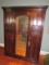 Amazing Antique Solid Wood Cabinet Converted to TV Cabinet, 2 Doors Panel Design