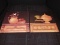 2 Print on Canvas Kitchen Pots/Casserole Pictures on Wood Frame