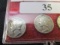 3 Piece Silver Mercury Dime Set, 1941-W, 1942-W, 1945-W