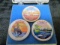 3 Piece - Set of State Quarters in Full Color Collectors Coins
