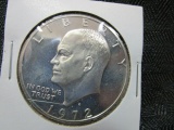 1972-S Proof Silver Ike Dollar