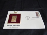 Fullbright Scholarships 50th Anniversary 24k First Day Commemorative Stamp