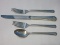 4 Piece - Place Setting Rogers International Sterling Silver Moonbeam Pattern Silverware