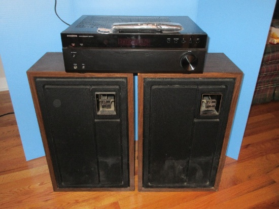 Insignia Stereo Receiver: NS-STR514 Remote & Allegro by Zenith 3000 Speaker System