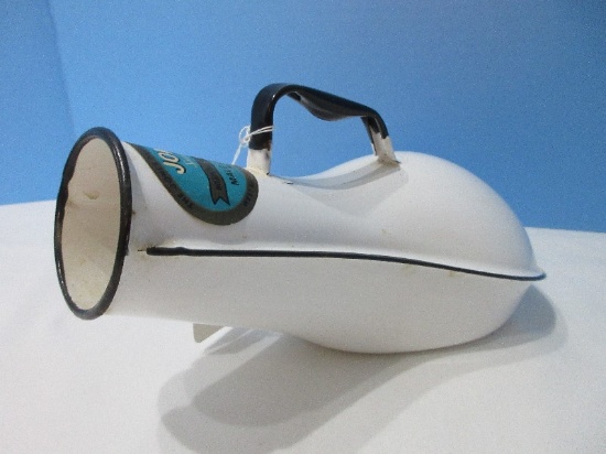 Enamelware Jones Metal Products Specialized Hospital Surgicalware Male Urinal No.10