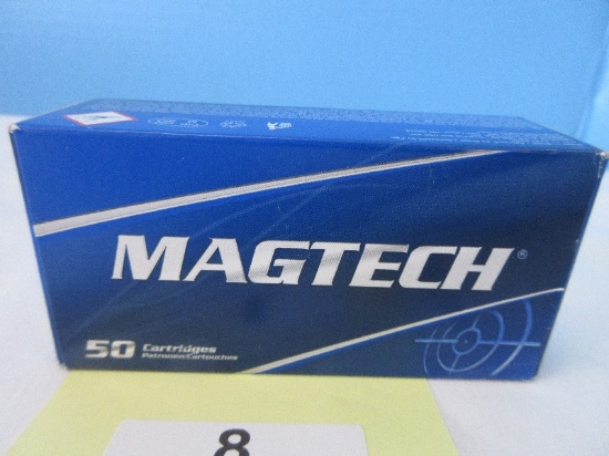 Magtech 9mm Luger 7.45g 115gr Full Metal Jacket Ammunition Ammo 50 Cartridges Bullets