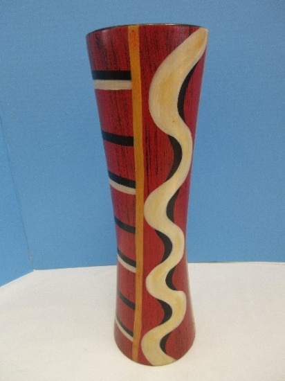 Formalities by Baum Brothers Bongo Collection Ceramic Tall 16 1/4" Cylinder  Vase | Estate & Personal Property Personal Property | Online Auctions |  Proxibid