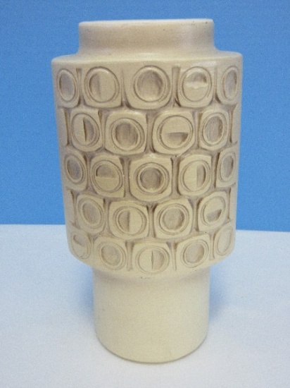 McCoy Pottery Mid-Century Modern Scandia Line Geometric Design Vase