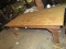 Wooden Work Table Slat Legs 35
