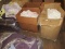 Fabric Lot - Misc. Fabrics Various Colors/Designs in 4 Boxes/Open Pallet