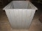 Large Grey Plastic Bin/Storage w/ Handles