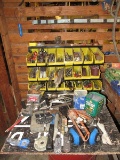 Tool Lot - Screwdrivers, Files, Vices, Hammers, Screws, Portable Air Tank, Etc.