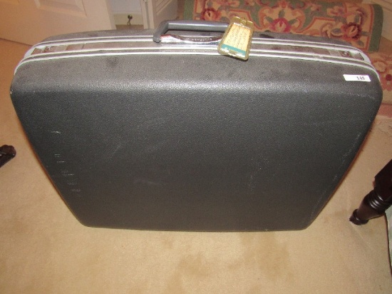 Vintage Blue Samsonite Suitcase