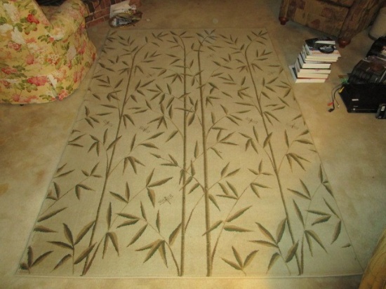 Bamboo Brown/Tan Pattern Rug
