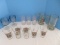 Lot - 4 Glass Drink Coca-Cola 16oz. Archives Flair Glasses