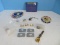 Lot - Misc. Michelin Advertising Collectibles Stickers, Key Rings, Velcro Single Wallet