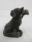 Cast Metal Sculpture Hunting Bird Dog 5 3/4