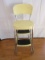 Groovy Retro Stylaire Yellow Kitchen Step Stool Chair