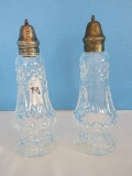 Shannon Collection by Godinger Bohemian Lead Crystal Pair Salt & Pepper 7 3/4