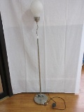 Realistic Modern Light Bulb Floor Lamp Frosted Bulb Shade