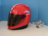 Awesome Ford Racing Red Helmet w/ Cobra/Mustang Emblem Logos Design Coffee Maker